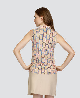 Tail Ladies Lua Sleeveless Polo - Link Geo