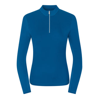 Tail Ladies Nashla Long Sleeve Polo - Royal