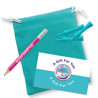 From The Captain Golf Ball Marker Set in Velveteen Bag - Multi