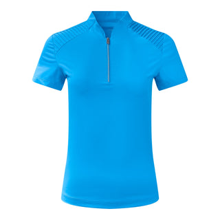Tail Ladies Golf Ignace Cap Sleeve Top - Destiny Blue