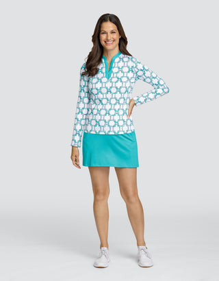 Tail Ladies Koa Long Sleeve Polo - Savannah Links