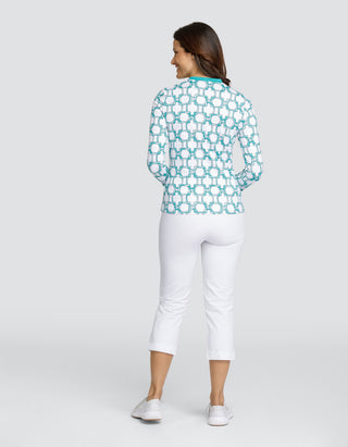 Tail Ladies Koa Long Sleeve Polo - Savannah Links