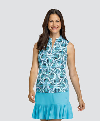 Tail Ladies Sommer Sleeveless Polo - Cielio