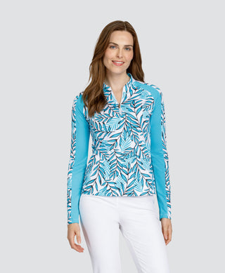 Tail Ladies Ender Long Sleeve Polo - Palmeira