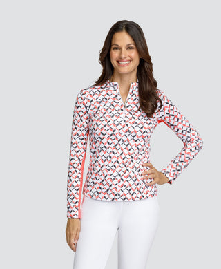 Tail Ladies Nashala Long Sleeve Polo - Levels
