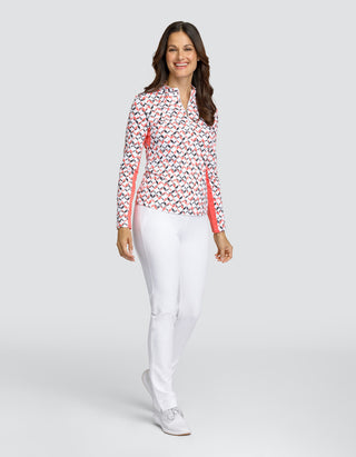 Tail Ladies Nashala Long Sleeve Polo - Levels
