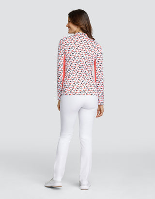 Tail Ladies Nashala Long Sleeve Polo - Levels