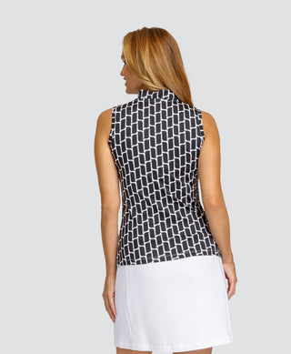 Tail Ladies Stellar Sleeveless Polo -Linda Geo