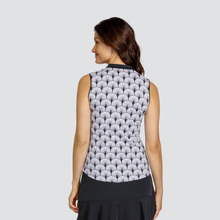 Tail Ladies Golf Aerys Sleeveless Top - Provence Geo