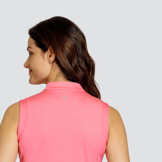 Tail Ladies Golf Lander Sleeveless Top - Strawberry Pink