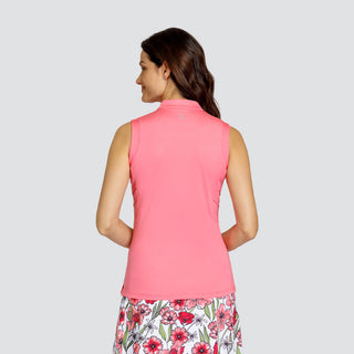 Tail Ladies Golf Lander Sleeveless Top - Strawberry Pink