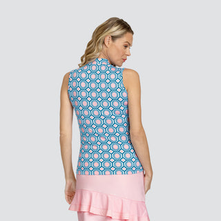 Tail Ladies Golf Mea Sleeveless Top - Crystal Gem