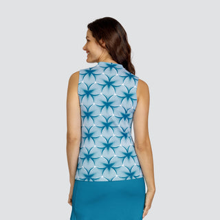 Tail Ladies Golf Sommer Sleeveless Top - Astral Rays