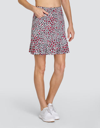 Tail Ladies Golf Kiana Pull On Skort 45 CM- Cheetah Trails