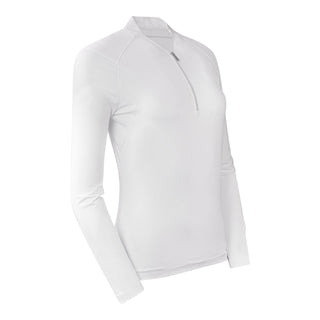 Tail Ladies Golf Lovell Long Sleeve Polo - Chalk