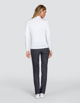 Tail Ladies Golf Lovell Long Sleeve Polo - Chalk