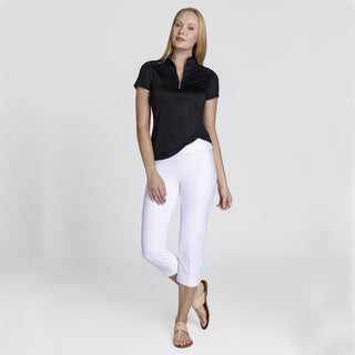 Tail Ladies Golf Mulligan Pull On Capri 83CM- White