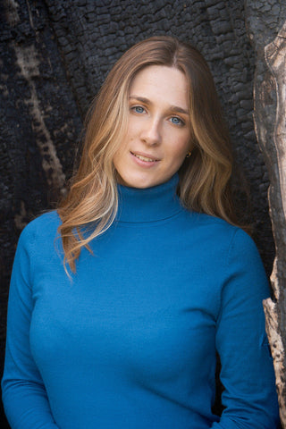 Pure Golf Super Soft Glow Roll Neck - Vallarta Blue