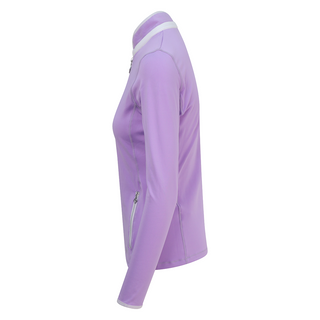 Mist Ladies Golf Full Zip Mid Layer - Lilac
