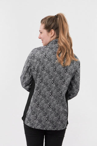 Pure Golf Jora Waterproof Full Zip Jacket - Mono Snake