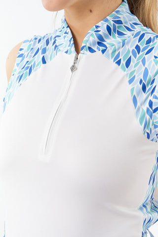 Pure Golf Freda Sleeveless Polo - Willow