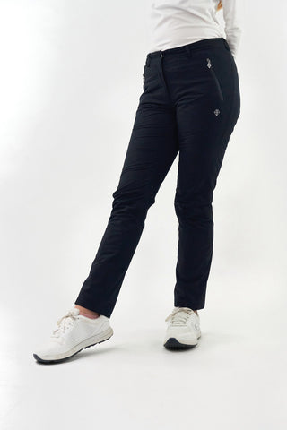 Cascade Waterproof Lined Ladies Golf Trousers - Navy - [Please size down]
