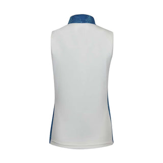 Pure Golf Ladies Audrina Sleeveless Polo Shirt - Feather