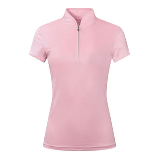 Bloom Ladies Cap Sleeve Polo Shirt - Blossom
