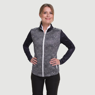 Pure Golf Ladies Breeze Golf Jacket - Cheetah