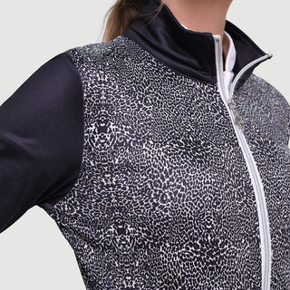 Pure Golf Ladies Breeze Golf Jacket - Cheetah