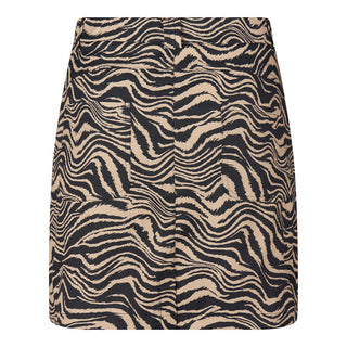 Pure Golf Clarity Print Ladies Golf Skort- Sand Safari