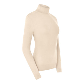 Pure Golf Simone Roll Neck - Champagne