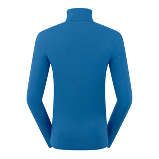 Pure Golf Super Soft Glow Roll Neck - Vallarta Blue