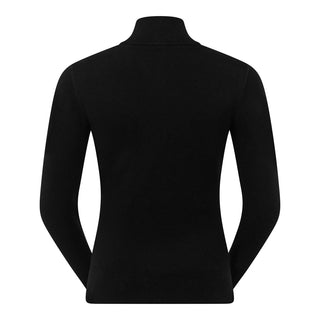 Brace Black Super Soft Lined Quarter Zip Golf Jumper - Pure Golf