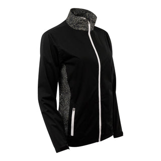 Pure Golf Jora Waterproof Full Zip Jacket - Cheetah