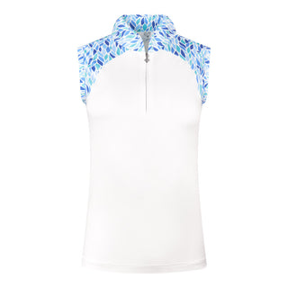 Pure Golf Freda Sleeveless Polo - Willow