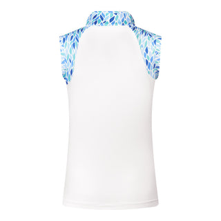 Pure Golf Freda Sleeveless Polo - Willow