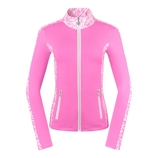 Pure Golf Ladies Breeze Golf Jacket - Azalea Zebra