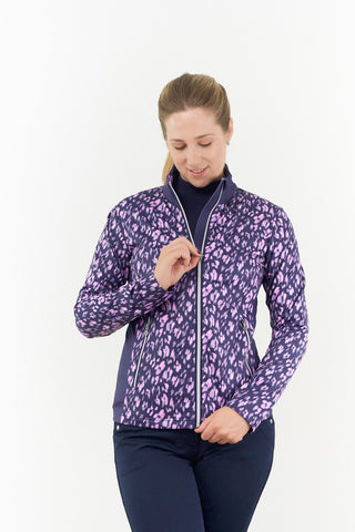 Pure Golf Auttie Winterweight Womens Golf Jacket - Lavender Flurry