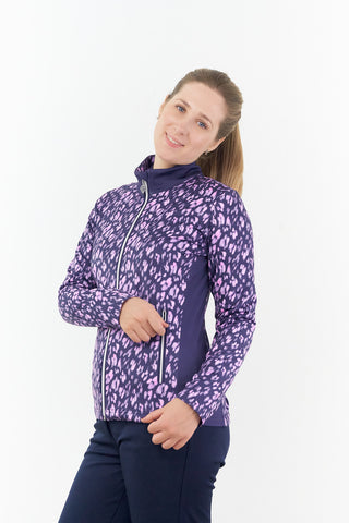 Pure Golf Auttie Winterweight Womens Golf Jacket - Lavender Flurry