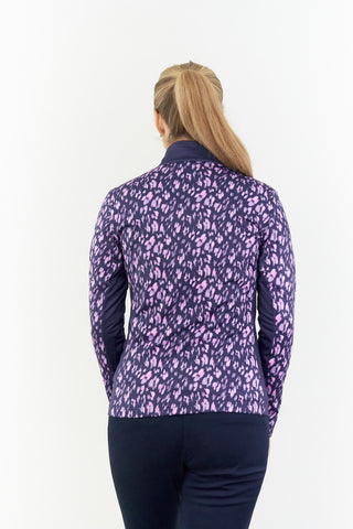 Pure Golf Auttie Winterweight Womens Golf Jacket - Lavender Flurry