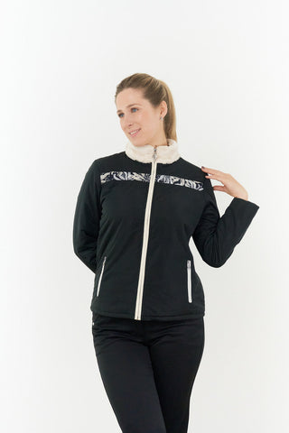 Pure Golf Keira Padded Jacket  - Champagne Orchid