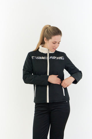 Pure Golf Keira Padded Jacket  - Champagne Orchid