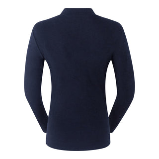 Pure Golf Fern Super Soft Mock Neck Base layer top- Navy