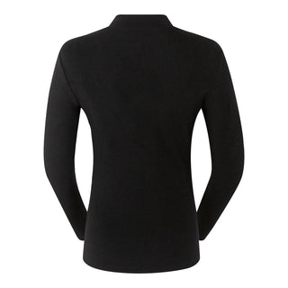 Pure Golf Fern Super Soft Mock Neck Base layer Top- Black