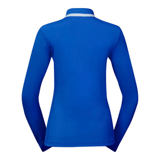 Mist Ladies Golf Full Zipped Mid Layer - Royal Blue