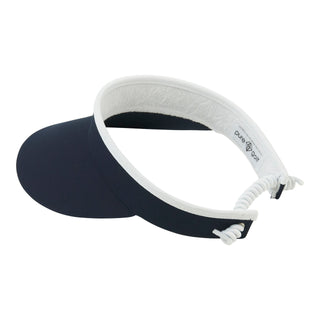 Pure Golf Arielle Telephone wire visor with Ball Marker - Navy