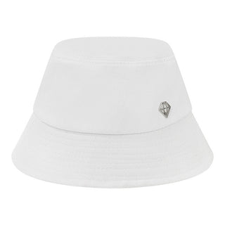 Dua Lined Ladies Golf Bucket Hat - White