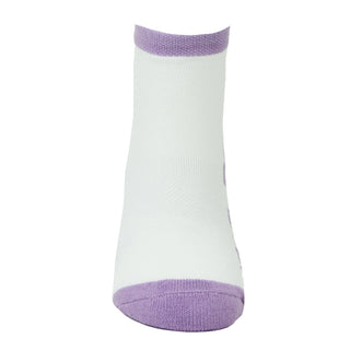 Pure Ladies 2 Pair Pack Of Trainer Golf Socks- Lilac