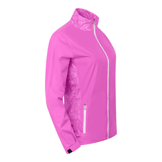 Pure Golf Jora Waterproof Full Zip Jacket - Azalea Paisley